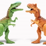 Primal Clash! Dino Battle Set Carnotaurus vs Gigantosaurus, Figures 21 cm
