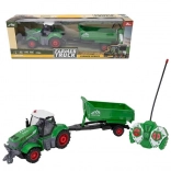Leuke RC tractor met aanhanger