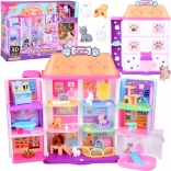 Foldable Pet House – set with figurines and accessories