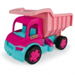 Roze kiepwagen GIGANT voor kinderen 55 cm
