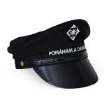 Casquette de police avec inscription pour adultes
