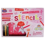 Drawing Stencils – Fashion Fairies, Large Set