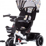 CHIPOLINO Driewieler met kap Smart 2-in-1 Wit