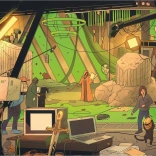 Puzzel Vind 10 voorwerpen – film, 300 XL stukjes