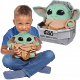 peluche Baby Yoda du Mandalorian 25 cm en boîte