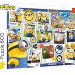 Puzzle Minions Collection de photos déjantées 500 pièces