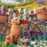 Puzzel schattige honden 500 stukjes RAVENSBURGER
