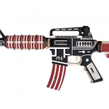 WOODCRAFT Wooden 3D Puzzle — M4 Rifle
