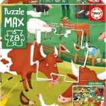 Educa Puzzel Boerderij 28 stukjes