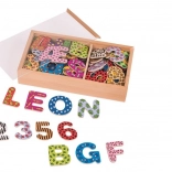Lettres et chiffres magnétiques
