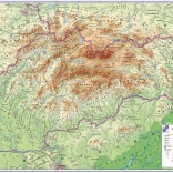 Sous-main de bureau Slovaquie 60x40 cm