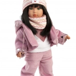 Realistic Doll Llorens Greta with Soft Fabric Body 40 cm