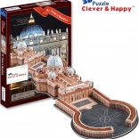 3D puzzel Basiliek van Sint-Pieter Vaticaan
