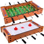 Tafelspel 2-in-1 – tafelvoetbal en airhockey