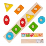 Puzzle en bois Montessori Classique Monde