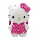 Hello Kitty roze pluchen rugzak