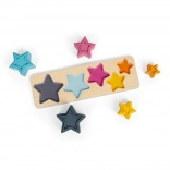 Bigjigs Toys stacking puzzle stars for water