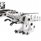 Dinosaure marcheur 40 cm avec son et lumière à piles