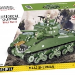 Bouwstenen Historische Collectie Tweede Wereldoorlog M4A3 838 stukjes