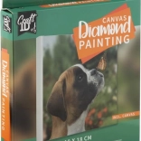 Grafix Diamantschilderij Puppy 18x18 cm