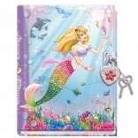 Kinder dagboek met slot Zeemeermin