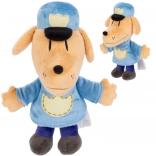 Pluchen knuffel DOG MAN politieagent 24 cm