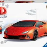 3D-puzzel Lamborghini Huracán Evo Arancio