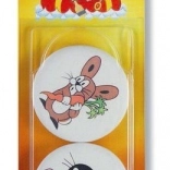 Zachte ronde gum met print Mol KOH‑I‑NOOR