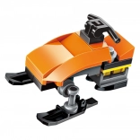 Qman blocs de construction 3-en-1 Motoneige Redfox