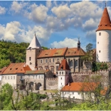 Puzzle Dino château de Křivoklát 100 pièces XL