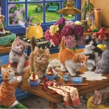 ANATOLIAN Puzzel Kittens in de keuken 1000 stukjes