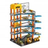 Station de stationnement avec garage