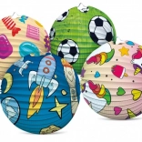 Lanterne en papier boule 25 cm