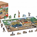 Holzpuzzle WOODEN CITY Viktorianische Straße 2-in-1, 400 Teile