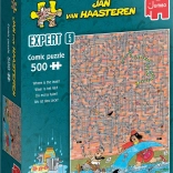 Puzzel JUMBO Jan van Haasteren Expert 5: Waar het lekt, 500 stukjes