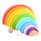 Houten stapelregenboog XL small foot