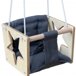 Balançoire en bois pour enfants Étoile