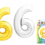 Inflatable Number 6 Balloon