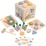 Caisse d’activités motrices en bois multifonction Ferme 2Kids Toys