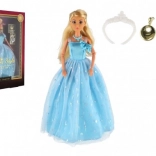 ANLILY beweegbare prinsessenpop 28 cm met accessoires