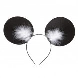 Serre-tête noir avec oreilles de souris