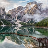 Puzzle RAVENSBURGER Lago di Braies Italie 1500 pièces