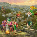 Puzzle Kleine Hexe Bibi: Hexentreffen 1000 Teile