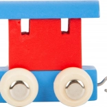 Small Foot colorful wagon for wooden train sets