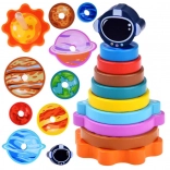 Wooden Puzzle with Space Theme