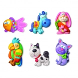 Fabrication et peinture d'amis câlins - Ensemble créatif