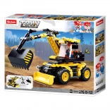 Sluban Town Wheeled Excavator – Building Set