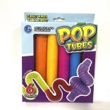 Tubes pop sensoriels, lot de 6 pièces