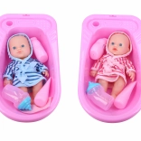 Baby Doll with Bath Tub