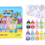 Glasverven set 9+1 inclusief sjablonen